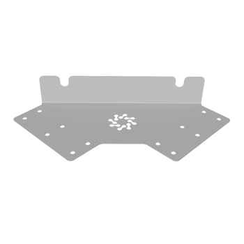 УГЛОВОЙ ЭЛЕМЕНТ КМП-90 СЕРЫЙ ДЛЯ МОДУЛЬНОЙ СИСТЕМЫ КМП 1