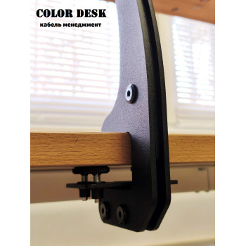 КРОНШТЕЙН МИНИ К-1 ДЛЯ НАСТОЛЬНОЙ ПОЛКИ МЕТАЛЛИЧЕСКИЙ ЧЁРНЫЙ 5