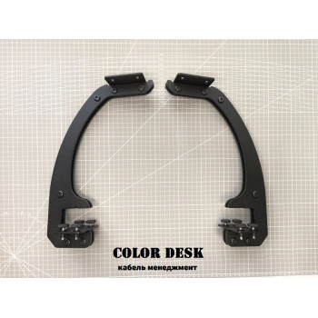 КРОНШТЕЙН МИНИ К-1 ДЛЯ НАСТОЛЬНОЙ ПОЛКИ МЕТАЛЛИЧЕСКИЙ ЧЁРНЫЙ 6