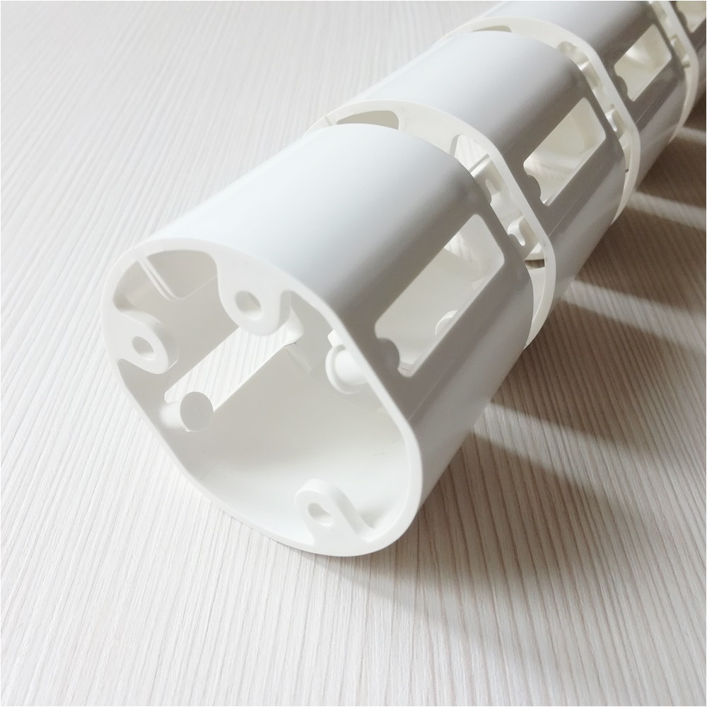 КАБЕЛЬ КАНАЛ ДЛЯ ПРОВОДОВ ПИСЬМЕННОГО СТОЛА ГИБКИЙ ВЕРТИКАЛЬНЫЙ А-740W (mod.2 matte surface) БЕЛЫЙ 7