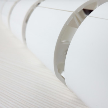 КАБЕЛЬ КАНАЛ ДЛЯ ПРОВОДОВ ПИСЬМЕННОГО СТОЛА ГИБКИЙ ВЕРТИКАЛЬНЫЙ А-740W (mod.2 matte surface) БЕЛЫЙ 8