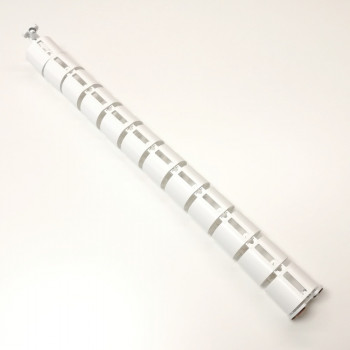 КАНАЛ ДЛЯ ПРОВОДОВ M-740-Б БЕЛЫЙ МАТОВЫЙ С МАЛЫМ ОСНОВАНИЕМ 3