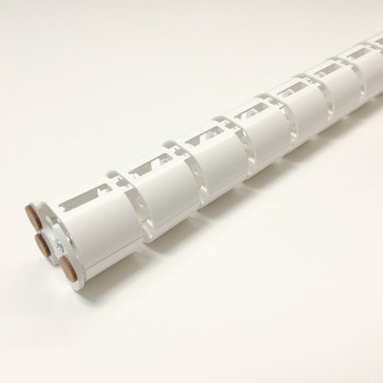 КАНАЛ ДЛЯ ПРОВОДОВ M-740-Б БЕЛЫЙ МАТОВЫЙ С МАЛЫМ ОСНОВАНИЕМ 5