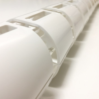 КАНАЛ ДЛЯ ПРОВОДОВ M-740-Б БЕЛЫЙ МАТОВЫЙ С МАЛЫМ ОСНОВАНИЕМ 6