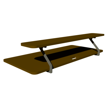 КРОНШТЕЙН МИНИ K-1 ДЛЯ НАСТОЛЬНОЙ ПОЛКИ ЧЁРНЫЙ 7