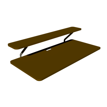 КРОНШТЕЙН МИНИ K-1 ДЛЯ НАСТОЛЬНОЙ ПОЛКИ ЧЁРНЫЙ 8