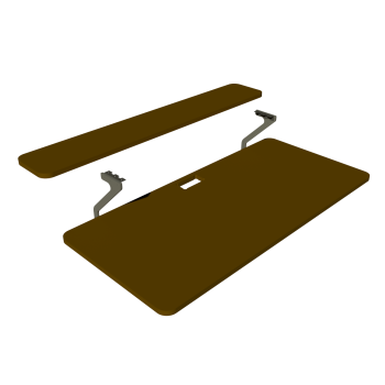 КРОНШТЕЙН МИНИ K-1 ДЛЯ НАСТОЛЬНОЙ ПОЛКИ ЧЁРНЫЙ 9