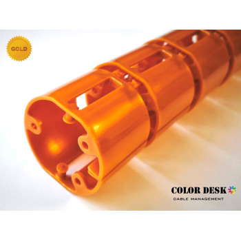 КАНАЛ ДЛЯ ПРОВОДОВ ГИБКИЙ COLOR DESK A-740 (mod.2) GOLD METALLIC КАНАЛ ДЛЯ ПРОВОДОВ ГИБКИЙ COLOR DESK A-740 (mod.2) GOLD METALLIC
