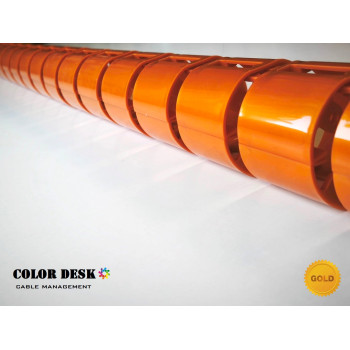 КАНАЛ ДЛЯ ПРОВОДОВ СТОЛА ГИБКИЙ COLOR DESK A-740 (140) GOLD METALLIC КАНАЛ ДЛЯ ПРОВОДОВ СТОЛА ГИБКИЙ COLOR DESK A-740 (140) GOLD METALLIC