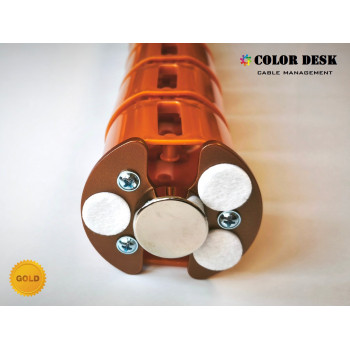КАБЕЛЬ-КАНАЛ COLOR DESK EL-1460 GOLD METALLIC