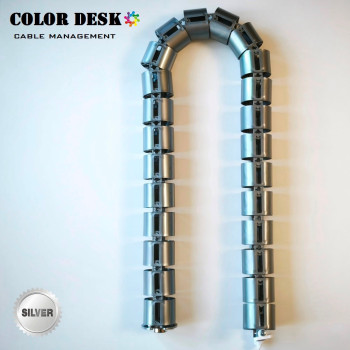 КАБЕЛЬ-КАНАЛ COLOR DESK EL-1460 SILVER METALLIC КАБЕЛЬ-КАНАЛ COLOR DESK EL-1460 SILVER METALLIC