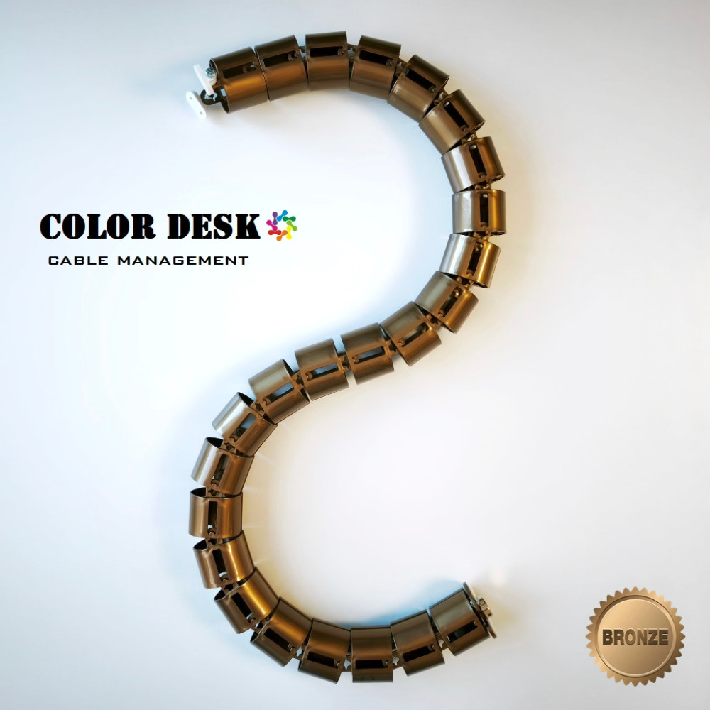 КАБЕЛЬ-КАНАЛ COLOR DESK EL-1460 BRONZE METALLIC