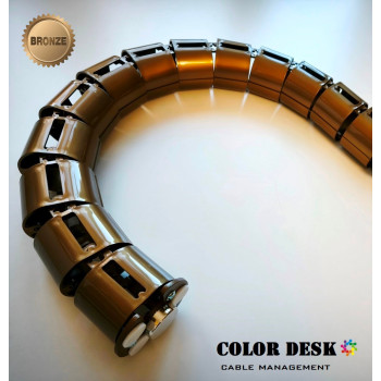 КАБЕЛЬ-КАНАЛ COLOR DESK EL-1460 BRONZE METALLIC