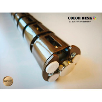 КАБЕЛЬ-КАНАЛ COLOR DESK EL-1460 BRONZE METALLIC
