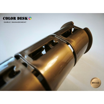 КАБЕЛЬ-КАНАЛ COLOR DESK EL-1460 BRONZE METALLIC