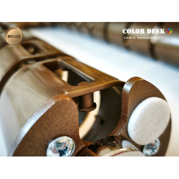 КАБЕЛЬ-КАНАЛ COLOR DESK EL-1460 BRONZE METALLIC