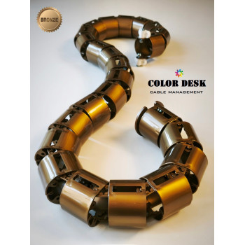 КАБЕЛЬ-КАНАЛ COLOR DESK EL-1460 BRONZE METALLIC