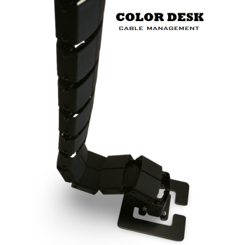 КАНАЛ ДЛЯ ПРОВОДОВ Т-850BL ЧЁРНЫЙ ГИБКИЙ ОВАЛЬНОЕ СЕЧЕНИЕ