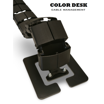 КАНАЛ ДЛЯ ПРОВОДОВ Т-850BL ЧЁРНЫЙ ГИБКИЙ ОВАЛЬНОЕ СЕЧЕНИЕ