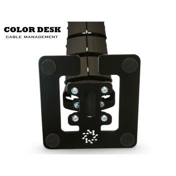 КАНАЛ ДЛЯ ПРОВОДОВ Т-850BL ЧЁРНЫЙ ГИБКИЙ ОВАЛЬНОЕ СЕЧЕНИЕ