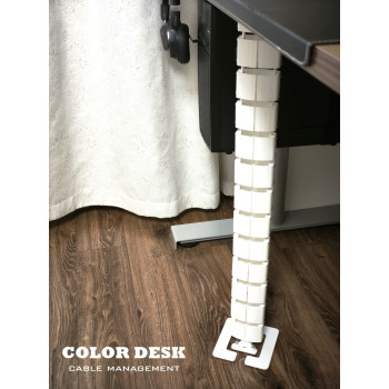 КАНАЛ ДЛЯ ПРОВОДОВ Т-850W БЕЛЫЙ ГИБКИЙ ОВАЛЬНОЕ СЕЧЕНИЕ