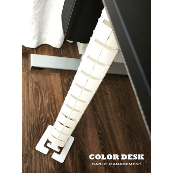 КАНАЛ ДЛЯ ПРОВОДОВ Т-850W БЕЛЫЙ ГИБКИЙ ОВАЛЬНОЕ СЕЧЕНИЕ