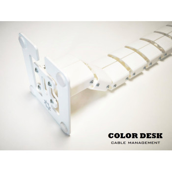 КАНАЛ ДЛЯ ПРОВОДОВ Т-850W БЕЛЫЙ ГИБКИЙ ОВАЛЬНОЕ СЕЧЕНИЕ