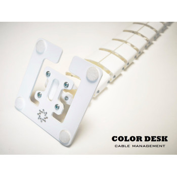 КАНАЛ ДЛЯ ПРОВОДОВ Т-850W БЕЛЫЙ ГИБКИЙ ОВАЛЬНОЕ СЕЧЕНИЕ