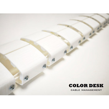 КАНАЛ ДЛЯ ПРОВОДОВ Т-850W БЕЛЫЙ ГИБКИЙ ОВАЛЬНОЕ СЕЧЕНИЕ