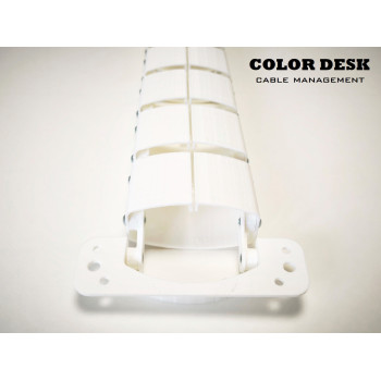 КАНАЛ ДЛЯ ПРОВОДОВ Т-850W БЕЛЫЙ ГИБКИЙ ОВАЛЬНОЕ СЕЧЕНИЕ