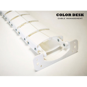 КАНАЛ ДЛЯ ПРОВОДОВ Т-850W БЕЛЫЙ ГИБКИЙ ОВАЛЬНОЕ СЕЧЕНИЕ