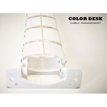 КАНАЛ ДЛЯ ПРОВОДОВ Т-850W БЕЛЫЙ ГИБКИЙ ОВАЛЬНОЕ СЕЧЕНИЕ