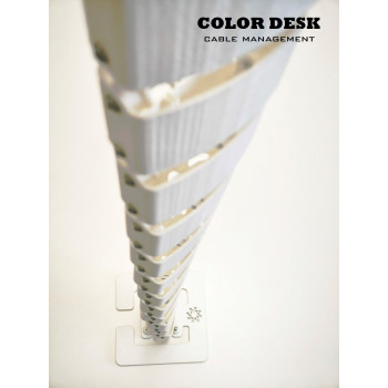 КАНАЛ ДЛЯ ПРОВОДОВ Т-850W БЕЛЫЙ ГИБКИЙ ОВАЛЬНОЕ СЕЧЕНИЕ