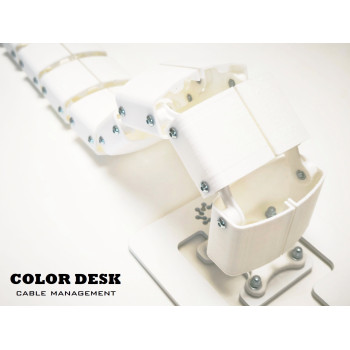 КАНАЛ ДЛЯ ПРОВОДОВ Т-850W БЕЛЫЙ ГИБКИЙ ОВАЛЬНОЕ СЕЧЕНИЕ