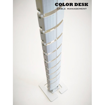 КАНАЛ ДЛЯ ПРОВОДОВ Т-850W БЕЛЫЙ ГИБКИЙ ОВАЛЬНОЕ СЕЧЕНИЕ