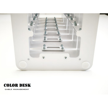 КАНАЛ ДЛЯ ПРОВОДОВ ВЕРТИКАЛЬНЫЙ НАПОЛЬНЫЙ МЕТАЛЛИЧЕСКИЙ СЕРИЯ М БЕЛЫЙ