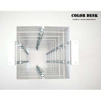 КАНАЛ ДЛЯ ПРОВОДОВ ВЕРТИКАЛЬНЫЙ НАПОЛЬНЫЙ МЕТАЛЛИЧЕСКИЙ СЕРИЯ М БЕЛЫЙ