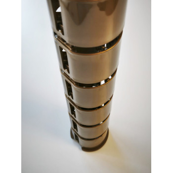 КАНАЛ ДЛЯ ПРОВОДОВ СТОЛА ГИБКИЙ COLOR DESK A-740 BRONZE METALLIC БРОНЗОВЫЙ МЕТАЛЛИК С МАЛЫМ МЕТАЛЛИЧЕСКИМ ОСНОВАНИЕМ