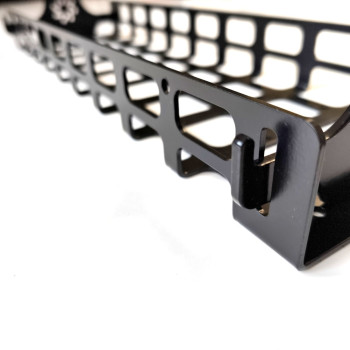 КАБЕЛЬ КАНАЛ KMS-1000 СЕТКА ГОРИЗОНТАЛЬНЫЙ ЧЁРНЫЙ 1000 ММ