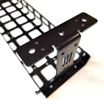 КАБЕЛЬ КАНАЛ KMS-1200 СЕТКА ГОРИЗОНТАЛЬНЫЙ ЧЁРНЫЙ 1200 ММ