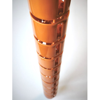 КАНАЛ ДЛЯ ПРОВОДОВ СТОЛА ГИБКИЙ COLOR DESK A-740 (МОД.2) ЗОЛОТОЙ МЕТАЛЛИК БЕЗ МЕТАЛЛИЧЕСКОГО ОСНОВАНИЯ