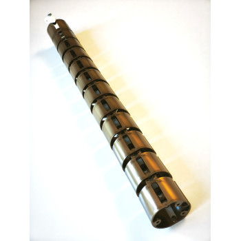 КАНАЛ ДЛЯ ПРОВОДОВ СТОЛА ГИБКИЙ COLOR DESK A-740 (МОД.2) БРОНЗОВЫЙ МЕТАЛЛИК БЕЗ МЕТАЛЛИЧЕСКОГО ОСНОВАНИЯ