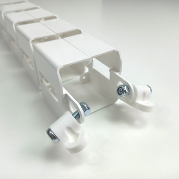 КАБЕЛЬ КАНАЛ К-740W (МОД.2) БЕЛЫЙ КВАДРАТНЫЙ БЕЗ МЕТАЛЛИЧЕСКОГО ОСНОВАНИЯ