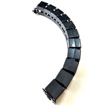 КАБЕЛЬ КАНАЛ К-740-Ч ЧЁРНЫЙ КВАДРАТНЫЙ С МАЛЫМ МЕТАЛЛИЧЕСКИМ ОСНОВАНИЕМ