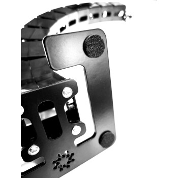 КАБЕЛЬ КАНАЛ К-740-Ч (140) ЧЁРНЫЙ КВАДРАТНЫЙ С БОЛЬШИМ МЕТАЛЛИЧЕСКИМ ОСНОВАНИЕМ 6