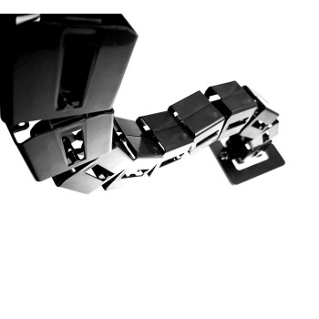 КАБЕЛЬ КАНАЛ К-740-Ч (140) ЧЁРНЫЙ КВАДРАТНЫЙ С БОЛЬШИМ МЕТАЛЛИЧЕСКИМ ОСНОВАНИЕМ 10