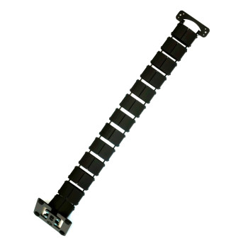 КАНАЛ ДЛЯ ПРОВОДОВ Т-850-Ч ЧЁРНЫЙ ГИБКИЙ ОВАЛЬНОЕ СЕЧЕНИЕ 2