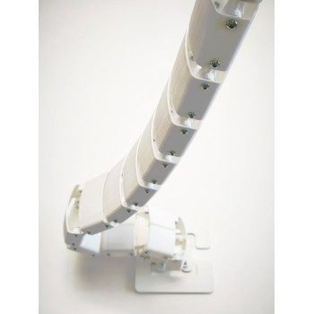 КАНАЛ ДЛЯ ПРОВОДОВ Т-850-Б БЕЛЫЙ ГИБКИЙ ОВАЛЬНОЕ СЕЧЕНИЕ 6