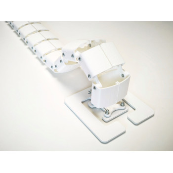 КАНАЛ ДЛЯ ПРОВОДОВ Т-850-Б БЕЛЫЙ ГИБКИЙ ОВАЛЬНОЕ СЕЧЕНИЕ 7