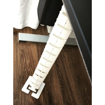 КАНАЛ ДЛЯ ПРОВОДОВ Т-850-Б БЕЛЫЙ ГИБКИЙ ОВАЛЬНОЕ СЕЧЕНИЕ 1